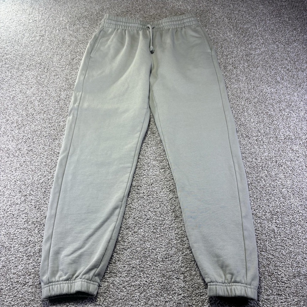 Tna Pants Womens‎ Medium Gray Extra Fleece Boyfriend Sweatpants Lounge Cozy Warm